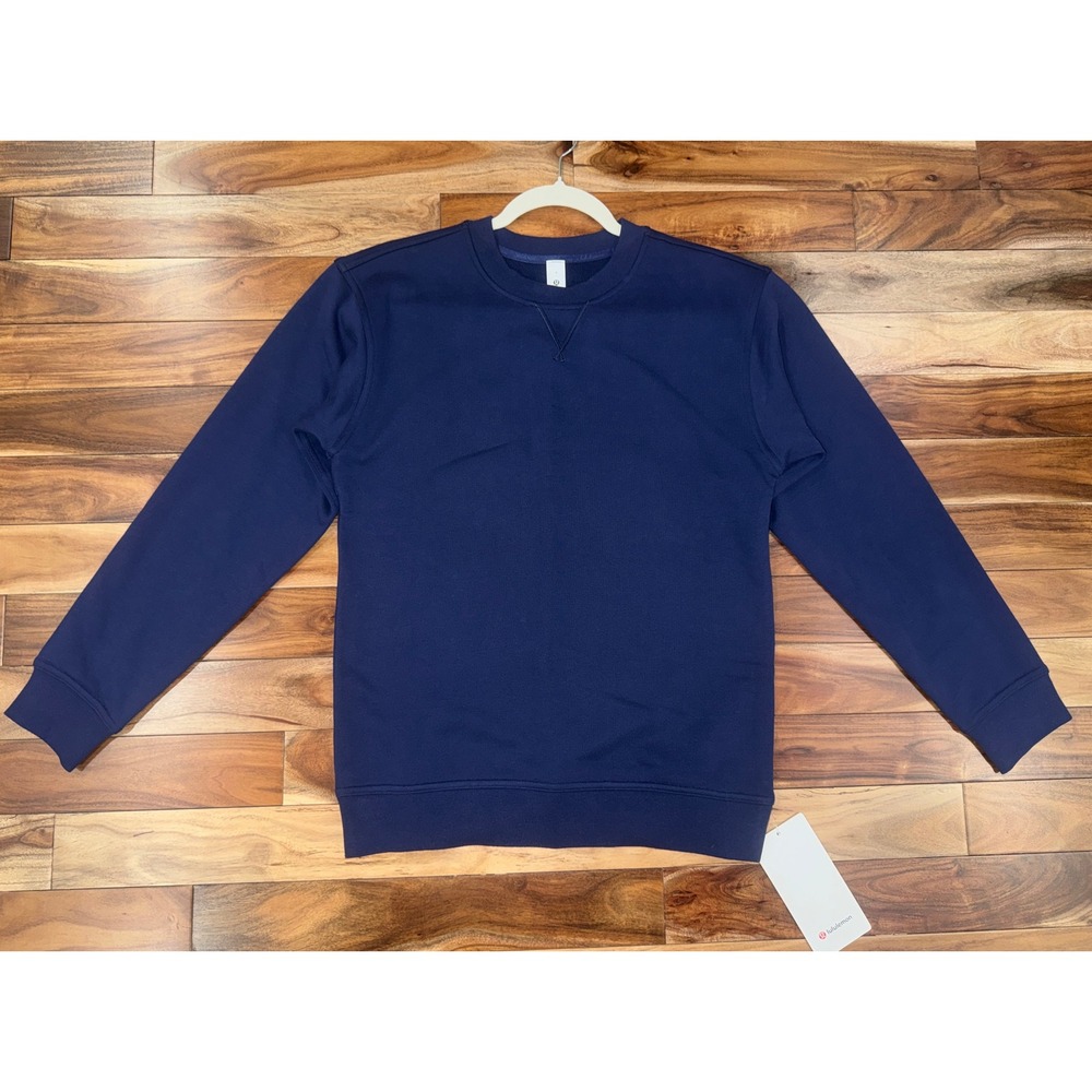 Lululemon All Yours Crew Sweatshirt Night Sea Navy Blue Size 4 NWT